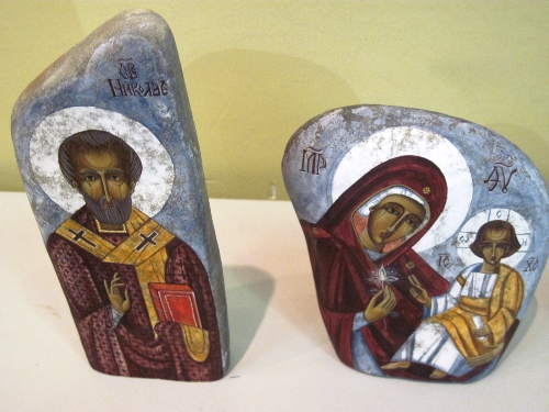 В УКУ презентували виставку ікон на камені.(ФОТО)